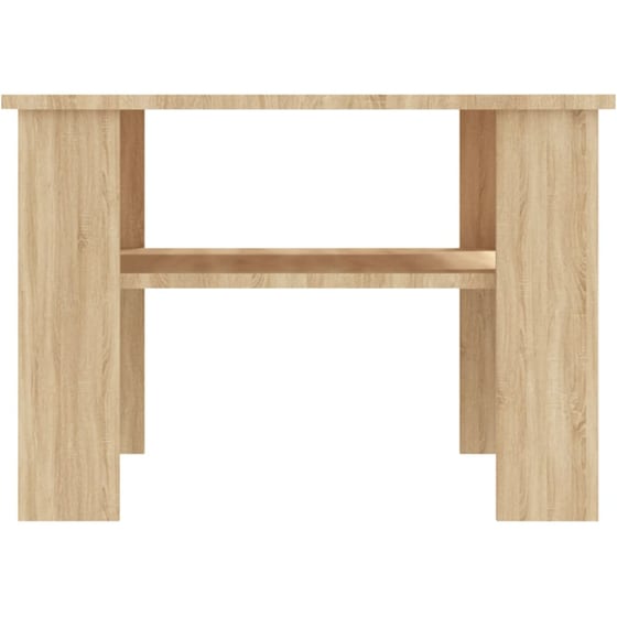 Τραπεζάκι Σαλονιού VidaXL από Μοριοσανίδα 60x60x42cm - Καφέ image 3