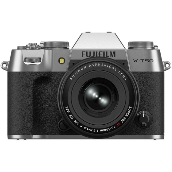 Φωτογραφική Μηχανή Mirrorless FUJIFILM X-T50 Kit XC15-45mm F3.5-5.6 OIS PZ - Ασημί image 0