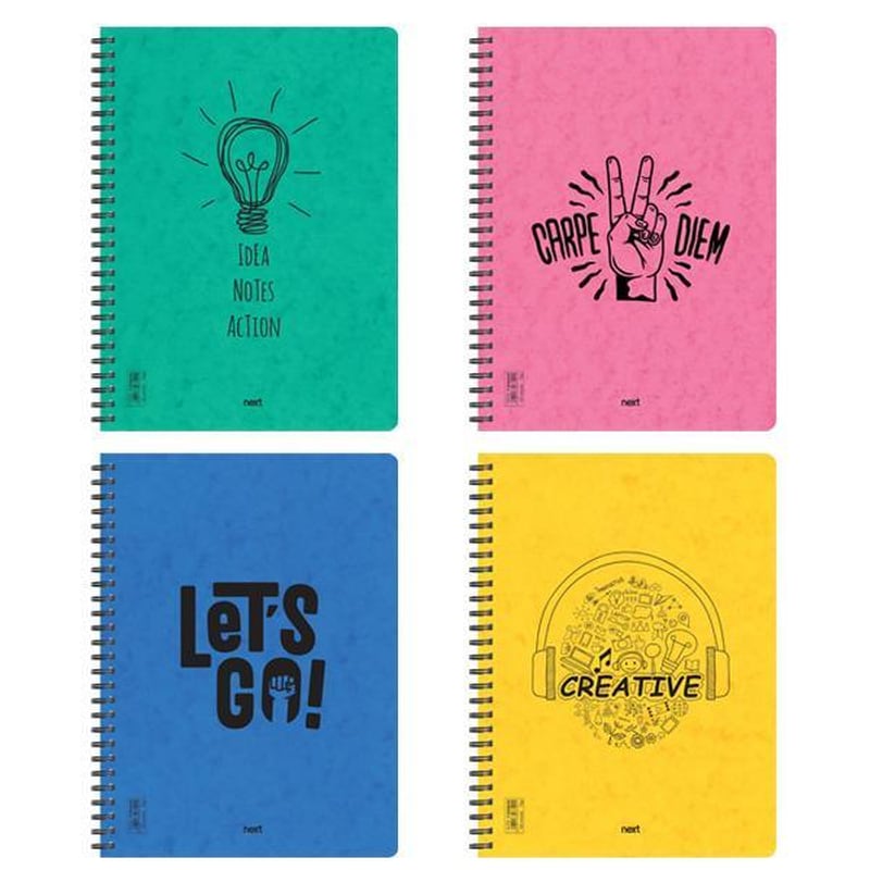 Τετράδιο Σπιράλ Next 3 Θέματα 105Φ Rebellion 105 Φύλλων (1 Τεμάχιο)