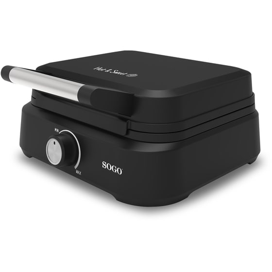 Βαφλιέρα SOGO WAF-SS-7235 2 Θέσεων 1500 W Μαύρο image 5