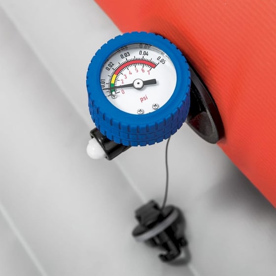 Καγιάκ Φουσκωτό Διθέσιο Intex Excursion Pro 384cm - Κόκκινο/ Γκρι image 8