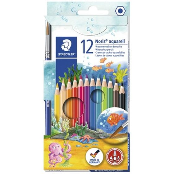 Ξυλομπογιές Staedtler Ακουαρέλας Noris Club 12 Τεμάχια image 0