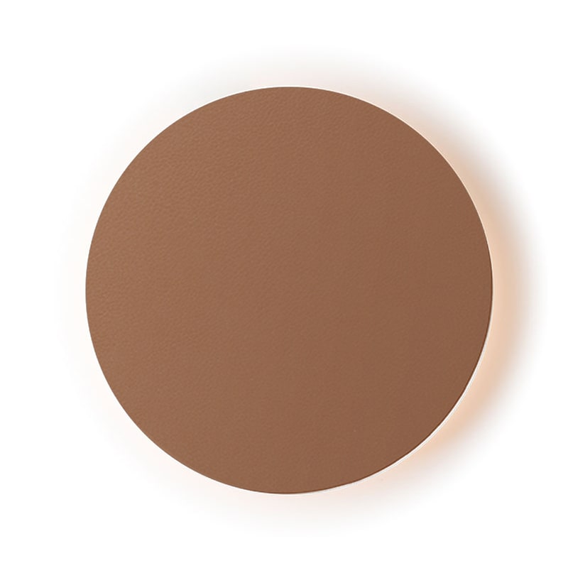 ACA DECOR Απλίκα Τοίχου Led Aca Eclipse Zm1705ledwll 14x3.8x14 cm - Καφέ