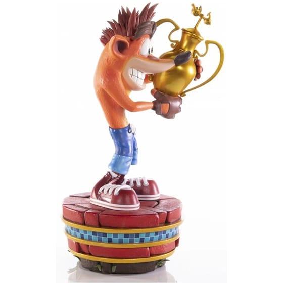 Φιγούρα First 4 Figures - Crash Bandicoot - Crash Team Racing Nitro-Fueled - Crash (Winner) Standard Edition image 1