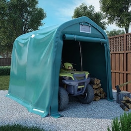 Κιόσκι Vidaxl PVC 2.4x2.4m - Πράσινο