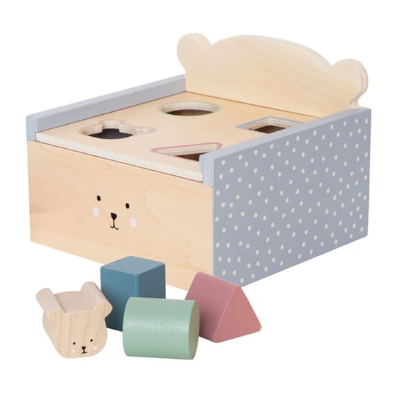 Ξύλινο Παιχνίδι Αντιστοίχισης Jabadabado Teddy image 0