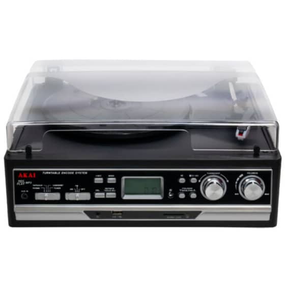 Πικάπ Akai ATT-15SE Με Ενσωματωμένα Ηχεία - Μαύρο image 0