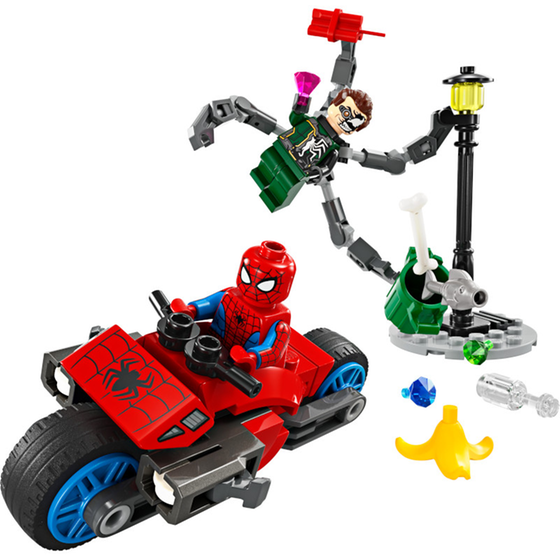 LEGO® Marvel Motorcycle Chase: Spider-Man vs. Doc Ock (76275) image 1