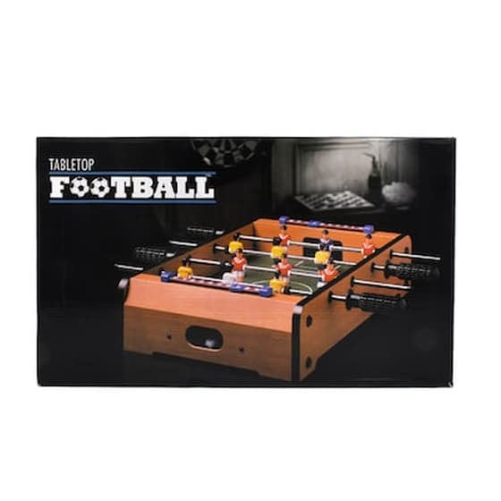 Σετ Ξύλινο Επιτραπέζιο Ποδοσφαιράκι Για Παιδιά Oem - Καφέ image 1