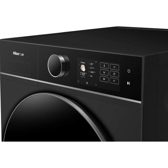 HISENSE WF5I1045BBQ 10.5 kg 1.400 Στροφές Μαύρο Πλυντήριο Ρούχων image 15