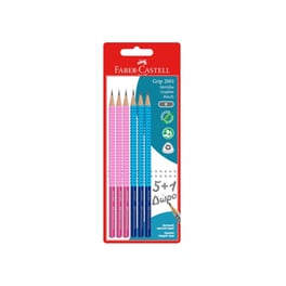Μολύβια Faber Castell Grip B (6 Τεμάχια)
