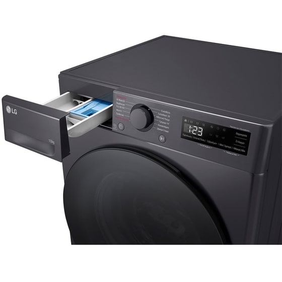 LG F4R5010TSMB 10 kg 1.400 Στροφές Ανθρακί Πλυντήριο Ρούχων image 9