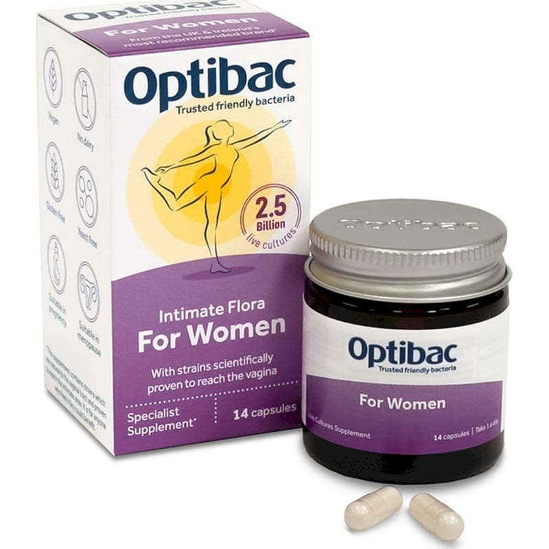 OPTIBAC Προβιοτικό Optibac Probiotics For Women - 14 κάψουλες