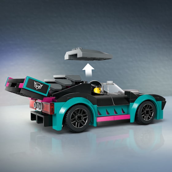 LEGO® City Race Car and Car Carrier Truck (60406) image 8