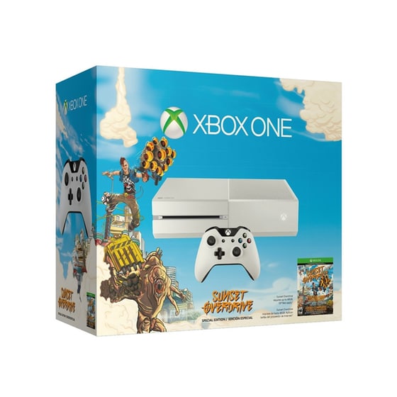 MICROSOFT Xbox One Sunset Overdrive Console Bundle White - (6QZ-00037) image 0