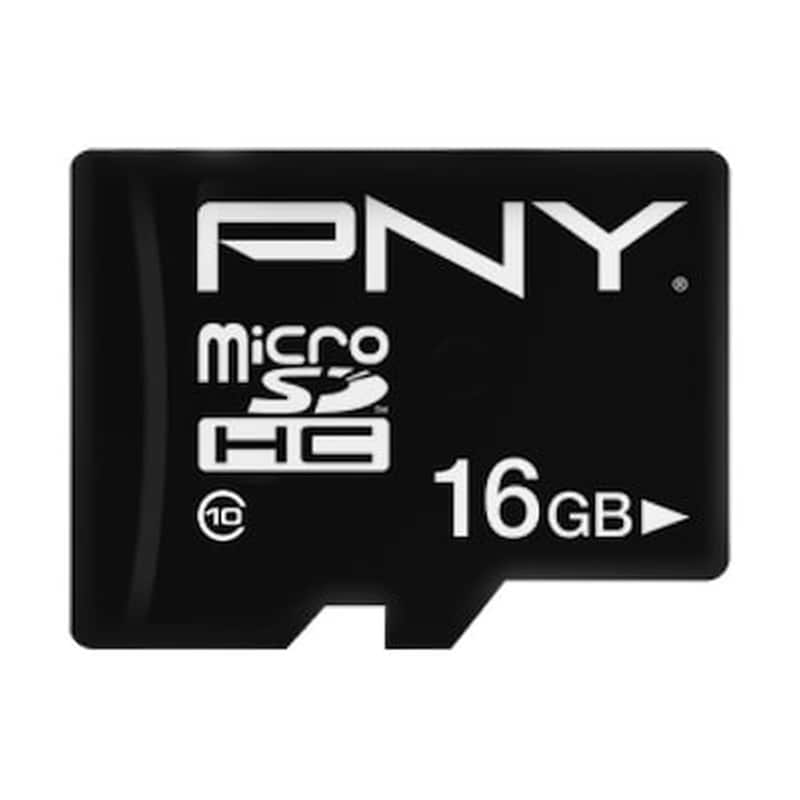 PNY PNY microSDHC 16GB Class 10 U1 UHS-I με αντάπτορα