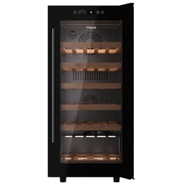 TEKA RVF 10032 GBK για 32 Μπουκάλια Μαύρο Συντηρητής Κρασιών