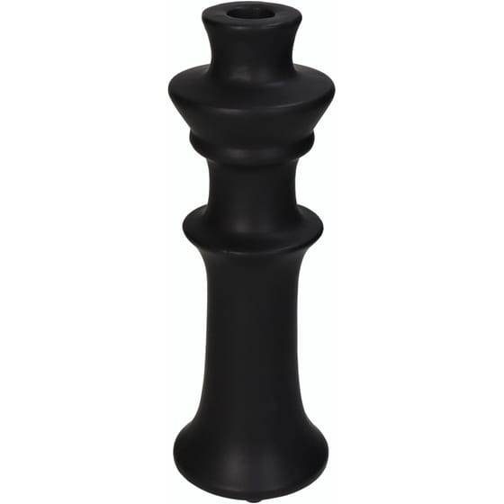 Κηροπήγιο ArteLibre Κεραμικό 8x24 cm - Μαύρο image 0