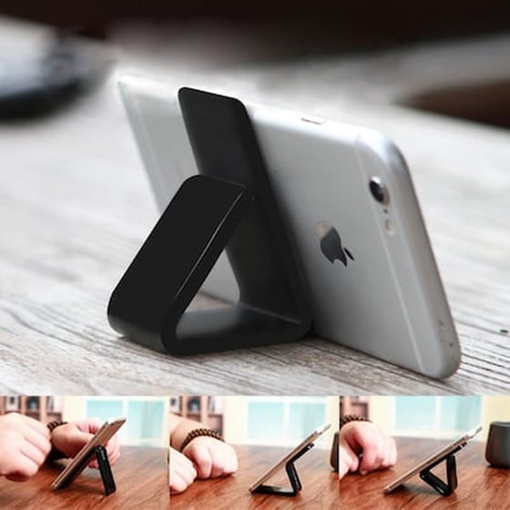 Βάση Στήριξης Επιτραπέζια Oem Nano Rubber Pad Sticker - Μαύρο image 1