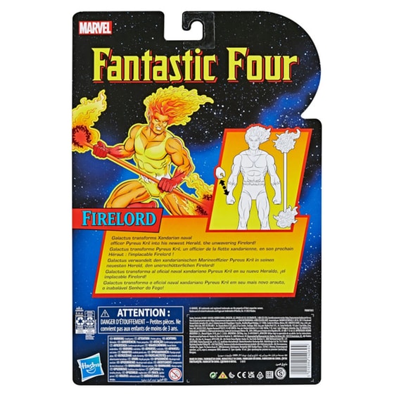 Φιγούρα Hasbro Marvel Legends Series Firelord (F3444) image 7