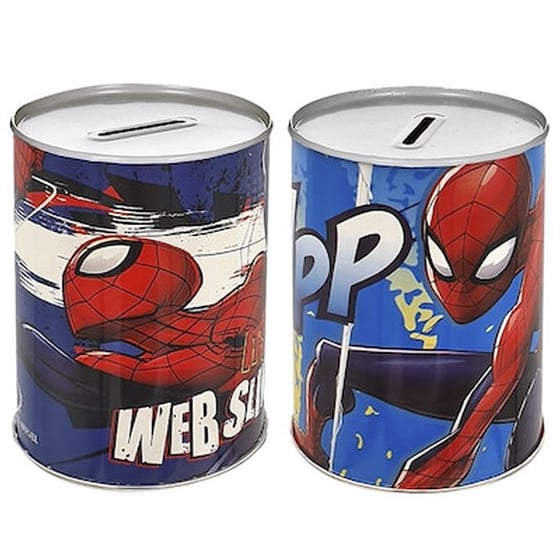 Κουμπαρας Μεταλλικος Spiderman 11x8cm Distribuzione Italia 8435333896204 image 0