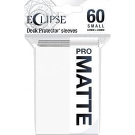 Ultra Pro Small Card Sleeves Eclipse Matte Arctic White 60 Τμχ