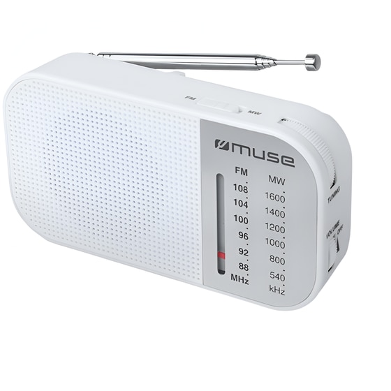 Φορητό Ραδιόφωνο Muse M-025RW - Λευκό image 0