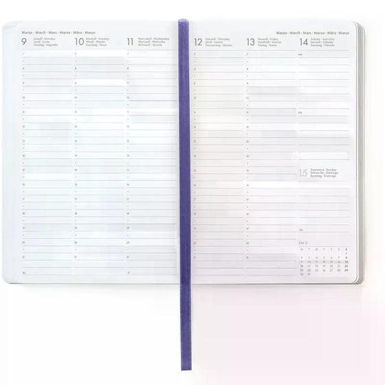 Ημερολόγιο Εβδομαδιαίο Legami 2026 12Μ Medium Photo Flowers image 3