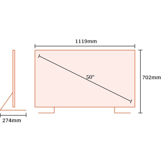Hisense LED 50" 4K Smart Τηλεόραση 50A6K image 1