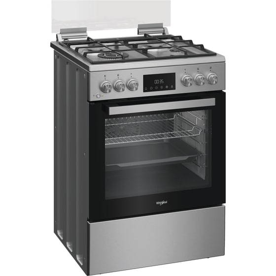 WHIRLPOOL W6G8LCSWX 72 Lt Inox Μεικτή Κουζίνα image 2
