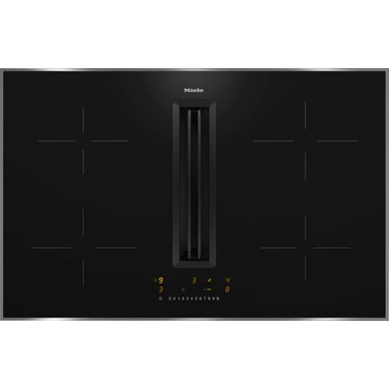 MIELE KMDA 7272 FRU D 80 cm Μαύρο Εστία Επαγωγική Αυτόνομη image 0