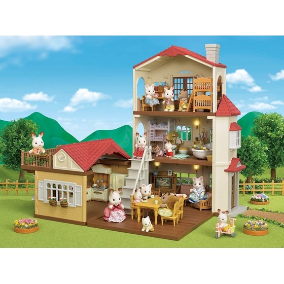Παιχνίδι Μινιατούρα Sylvanian Families: Σπίτι στο Χωριό με Κόκκινη Σκεπή - Red Roof Country Starter Home (5302) image 11