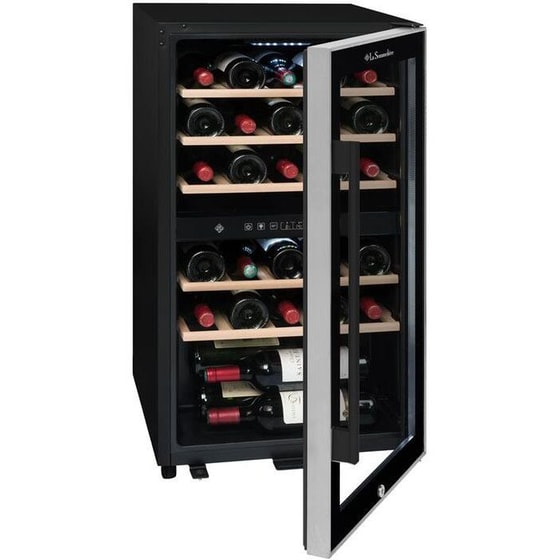 LA SOMMELIERE ECS31.2Z για 29 Μπουκάλια Μαύρο Συντηρητής Κρασιών image 9