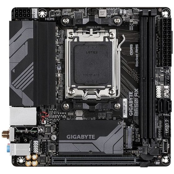 Gigabyte B650I AX 1.0 AMD B650 Mini ITX με Socket AMD AM5 image 0