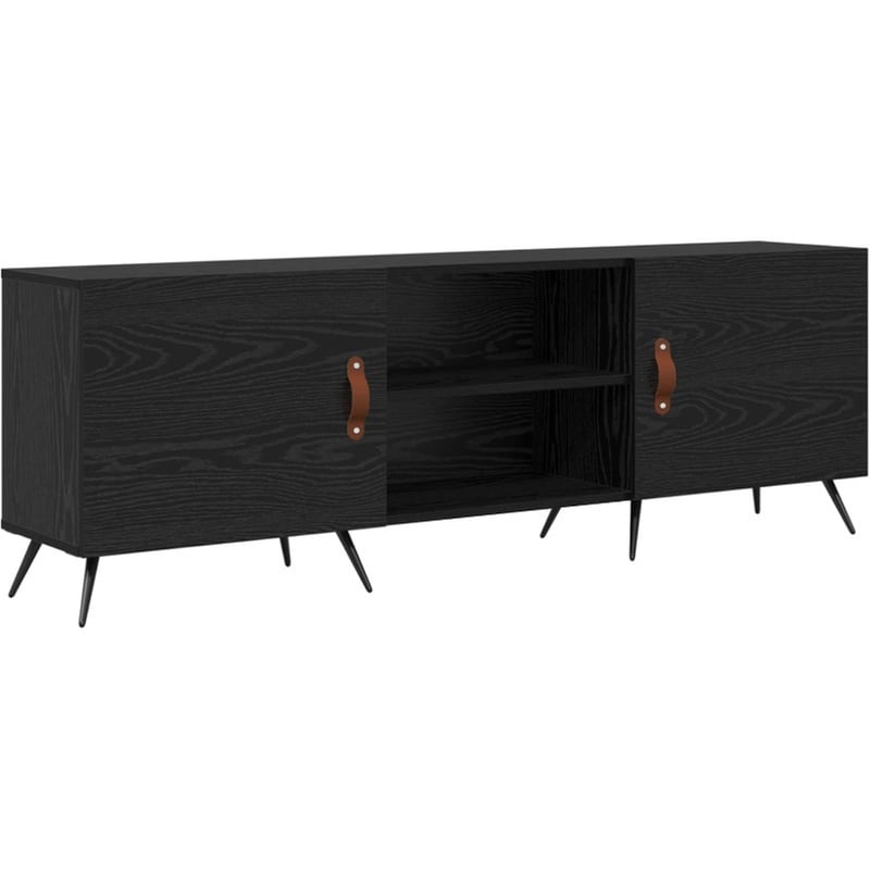 Έπιπλο Τηλεόρασης VidaXL 150 x 30 x 50 cm - Μαύρη Δρυς