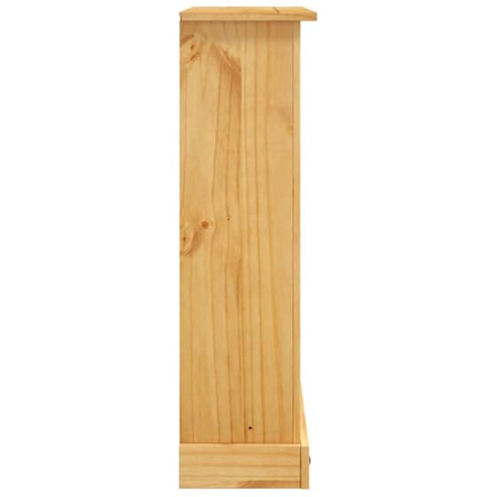 Βιβλιοθήκη VidaXL από Μασίφ Ξύλο Πεύκου 81x29x100 cm - Καφέ image 3