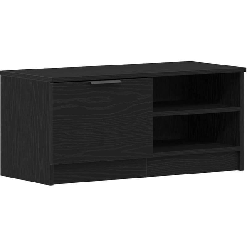 Έπιπλο Τηλεόρασης VidaXL 80 x 35 x 36,5 cm - Μαύρη Οξιά