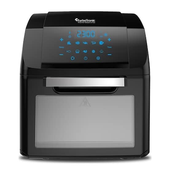 Turbotronic Ψηφιακός Φούρνος Θερμού Αέρα 1500w Χωρ. 12l Με Led Φωτισμό, Tt-af2 image 0