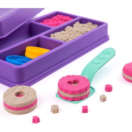 Spin Master Kinetic Sand Παιχνίδι Κατασκευών με Άμμο Cookie Box (6071549) image 2