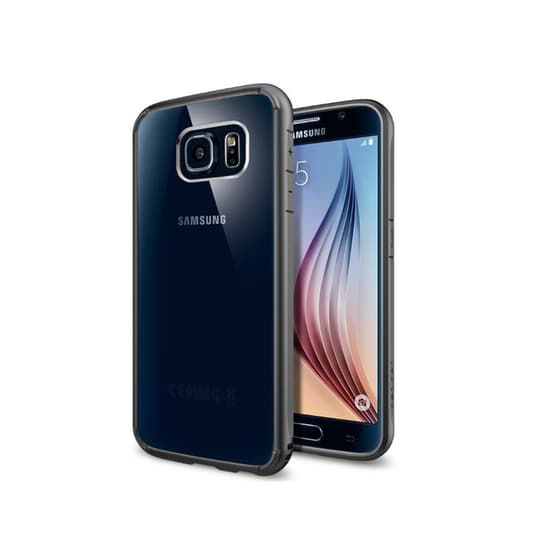ΘΗΚΗ KIN SPIGEN GLX S6 HYBRID GUNMET image 0