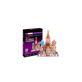 3D Παζλ Cubic Fun Saint Basils Cathedral (With Led Lights)