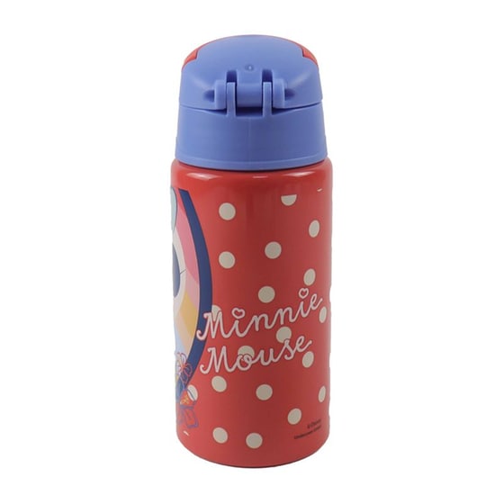 Παγούρι Gim Flip Αλουμινίου Minnie 500 ml Κόκκινο image 2