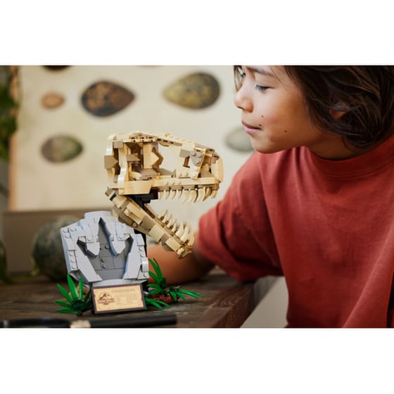LEGO® Jurassic World Dinosaur Fossils: T. rex Skull (76964) image 4