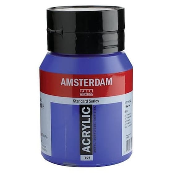 Talens Amsterdam Ακρυλικό Χρώμα 504 Ultramarine 500ml image 0