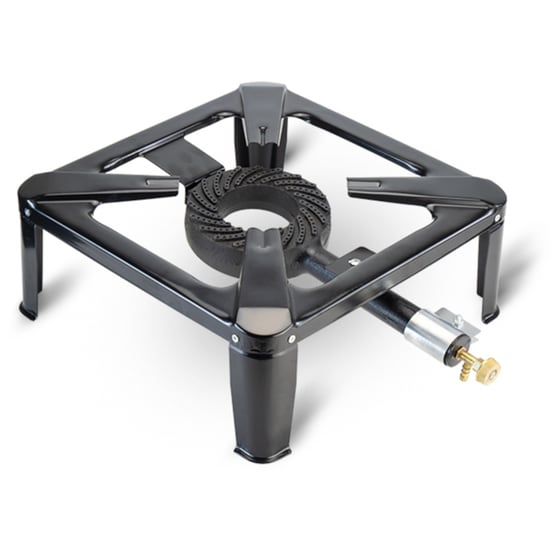 Επιτραπέζια Εστία Υγραερίου BORMANN ELITE BLG7500 7500 W Μονή Μαύρο image 1