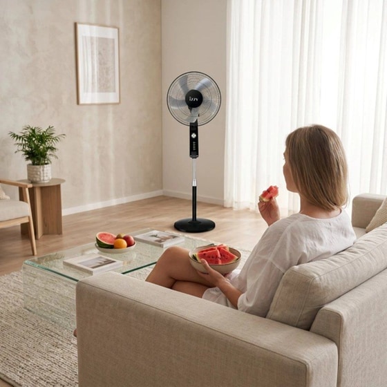 IZZY IZ-9041 Ανεμιστήρας Δαπέδου 70W 40cm image 4