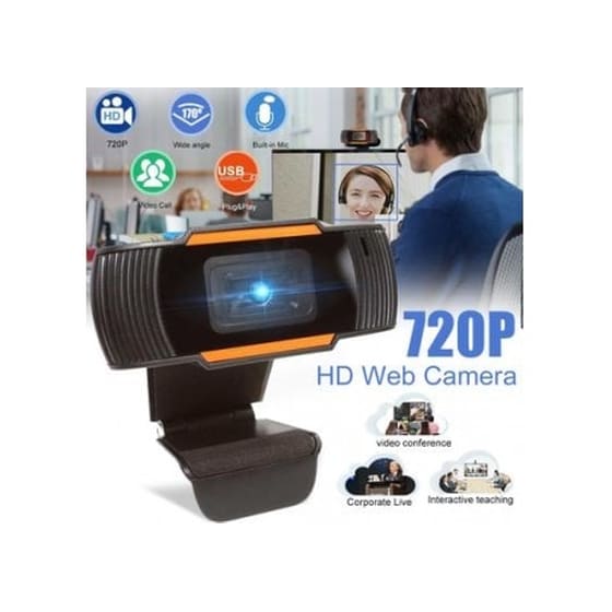 OEM B380 Web Camera HD 720p Πορτοκαλί image 2