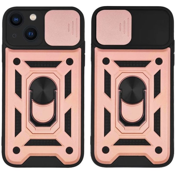 Θήκη  Apple iPhone 13 - Sonique Ring Armor Campro - Ροζ Χρυσό image 0