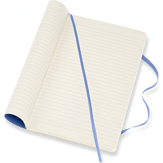 Σημειωματάριο Moleskine Ριγέ Hydrangea Blue Large (1 Τεμάχιο) image 1