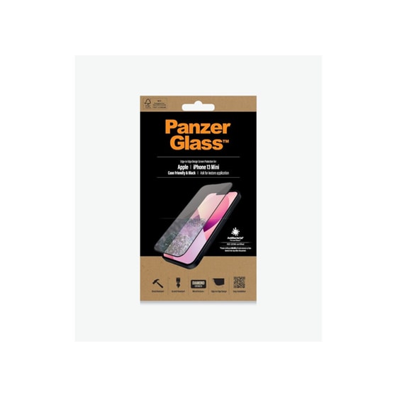 Προστατευτικό οθόνης Apple iPhone 13 Mini - PanzerGlass Tempered Glass image 3